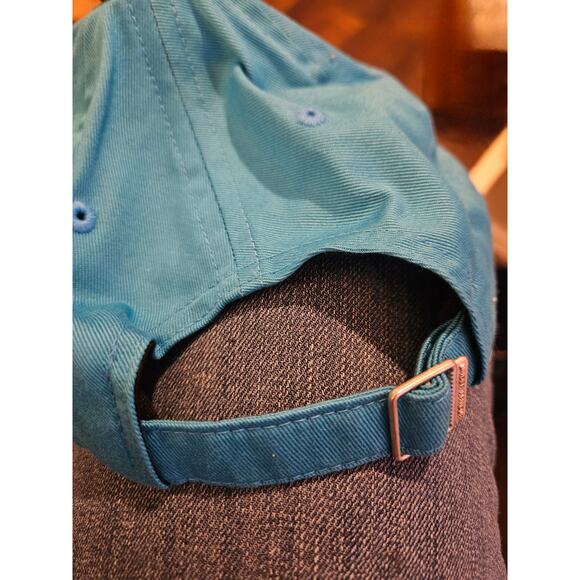 Under Armour UA Logo Hat HeatGear Adjustable Cap Blue New Men Women - Picture 6 of 7